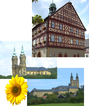 Rathaus, Banz und 14 Heiligen